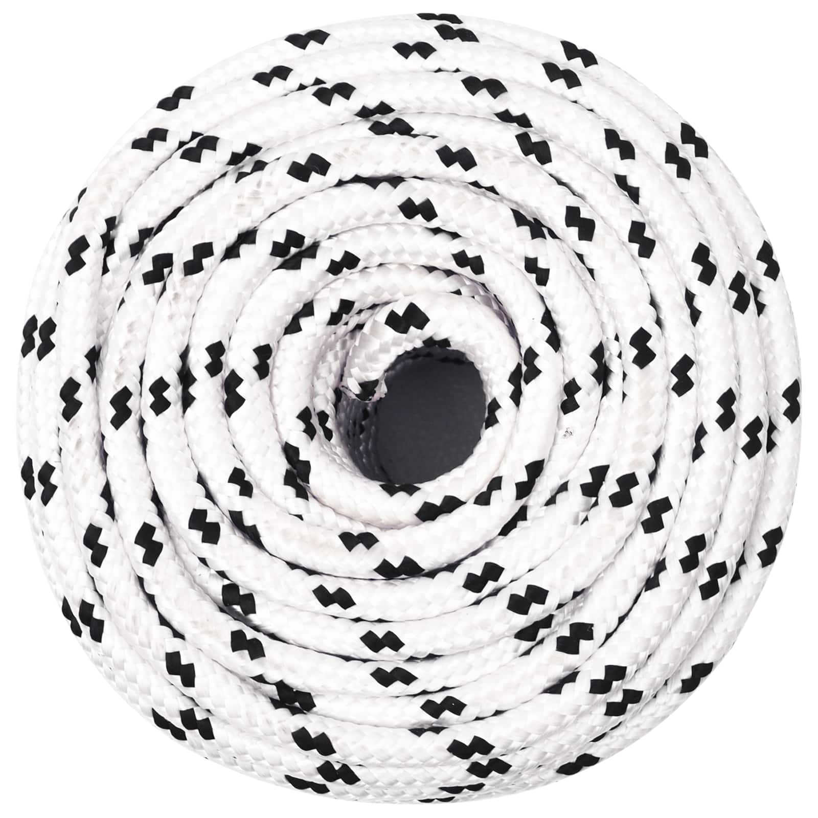 Multipurpose Utility Rope 8 mm 100 m White Polyester