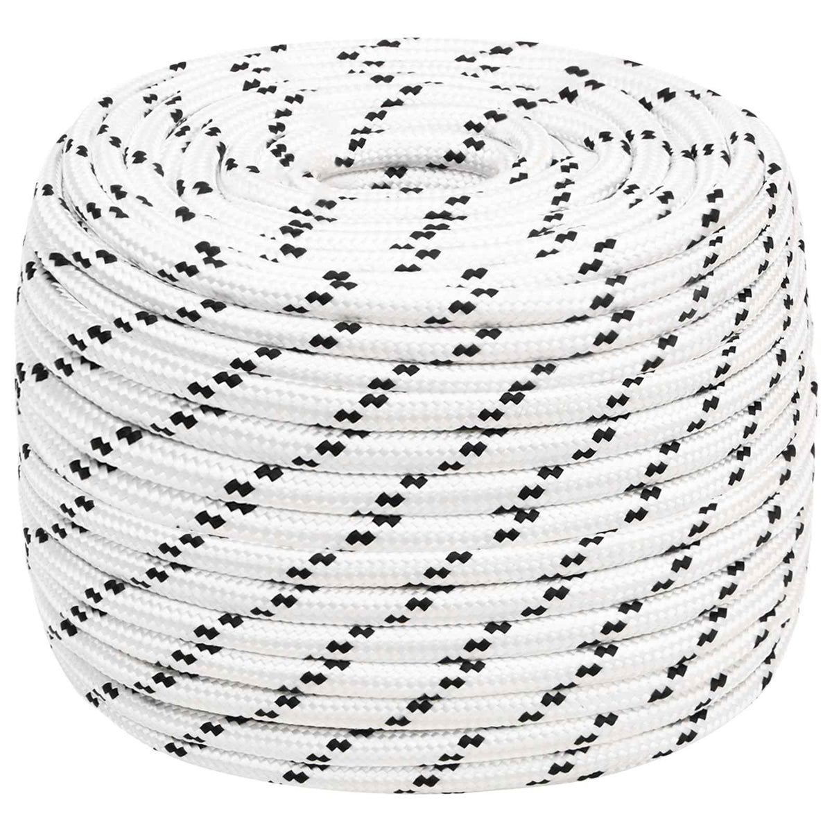 Multipurpose Utility Rope 12 mm 100 m White Polyester