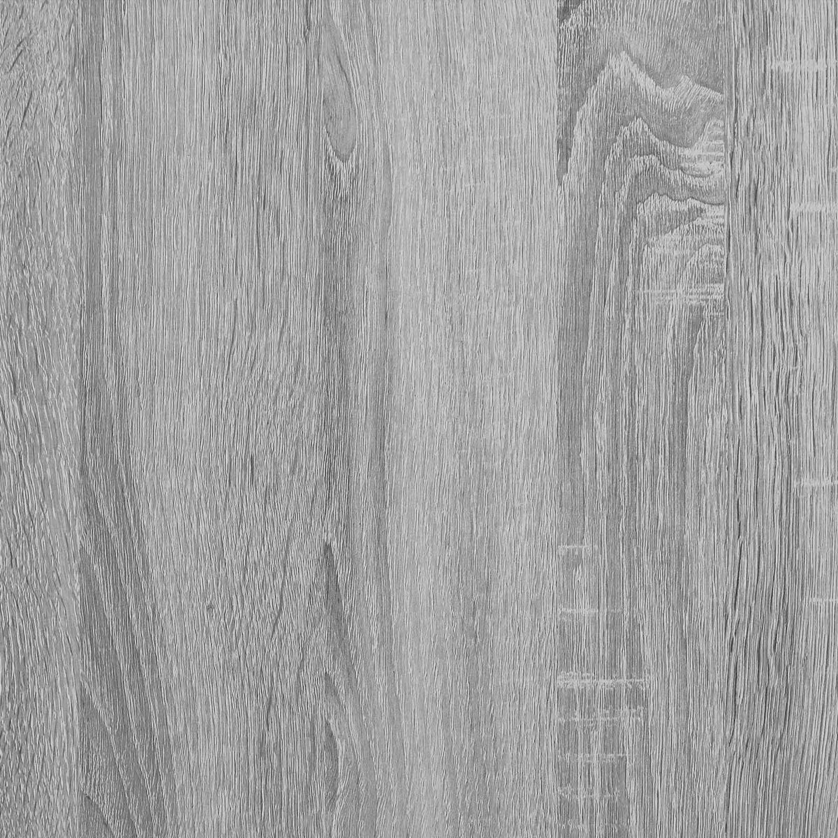Coffee Table Grey Sonoma 100x45x45 cm Engineered Wood and Iron