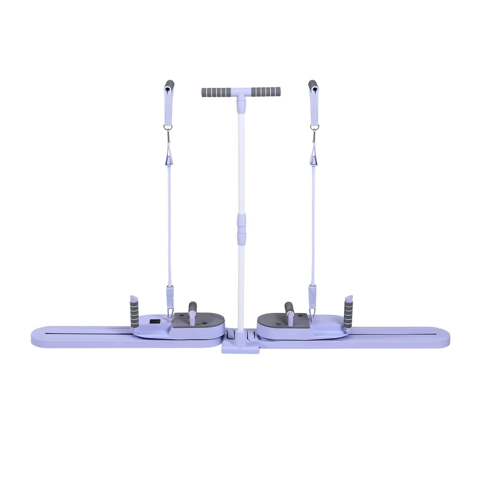 Everfit Abdominal Trainer Machine Core Glider Split Home Gym Equipment Purple