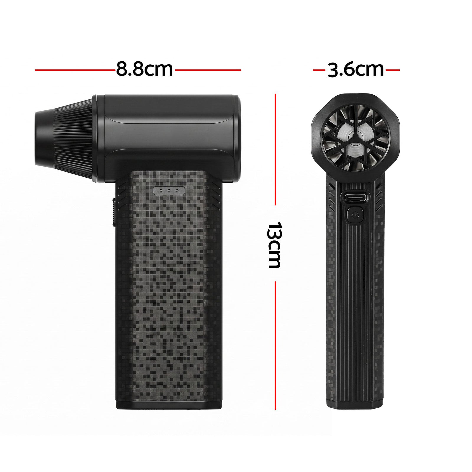GIANTZ Electric Air Duster 202g 110000RPM Blower for Car Keyboard Outdoor