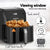 Devanti Air Fryer 5L W/ LCD Touch 1500W