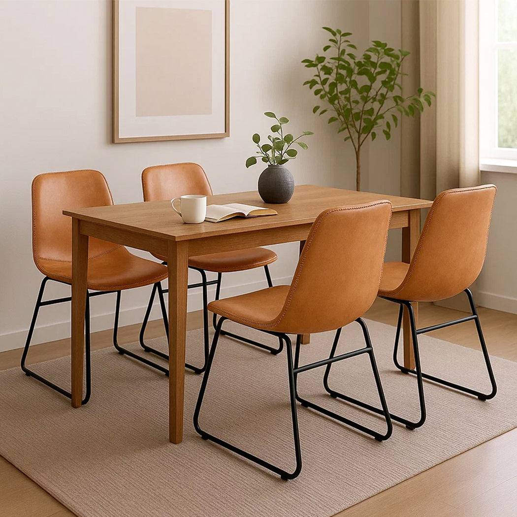 Levede 4x Dining Chairs Kitchen Table-1973193567799218183