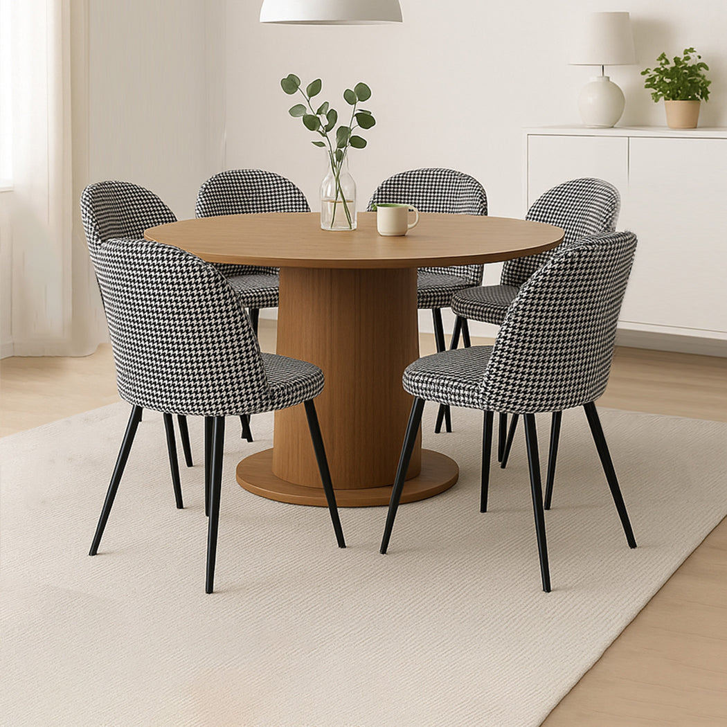 Levede 6x Dining Chairs Kitchen Cafe-1973193555312775175