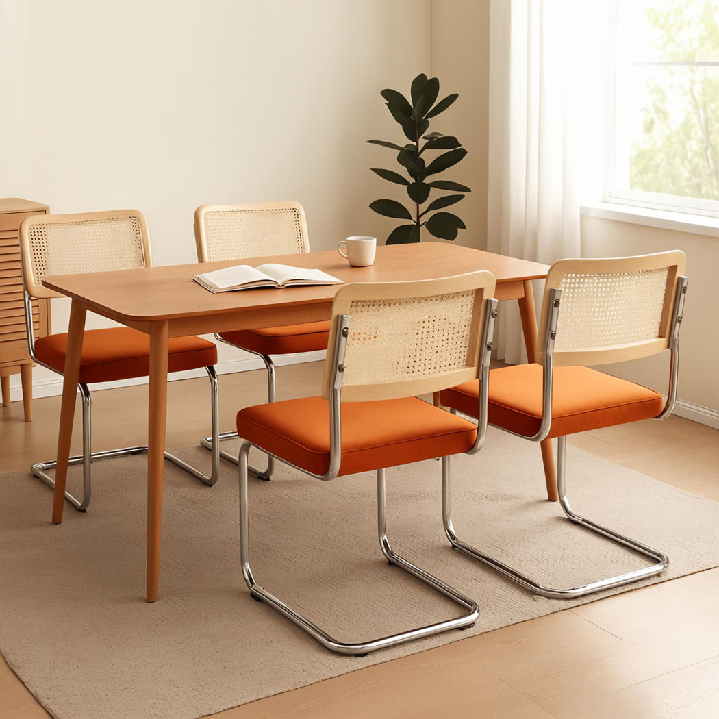 Levede 4xRattan Chair Dining Chairs-1973193581594284039