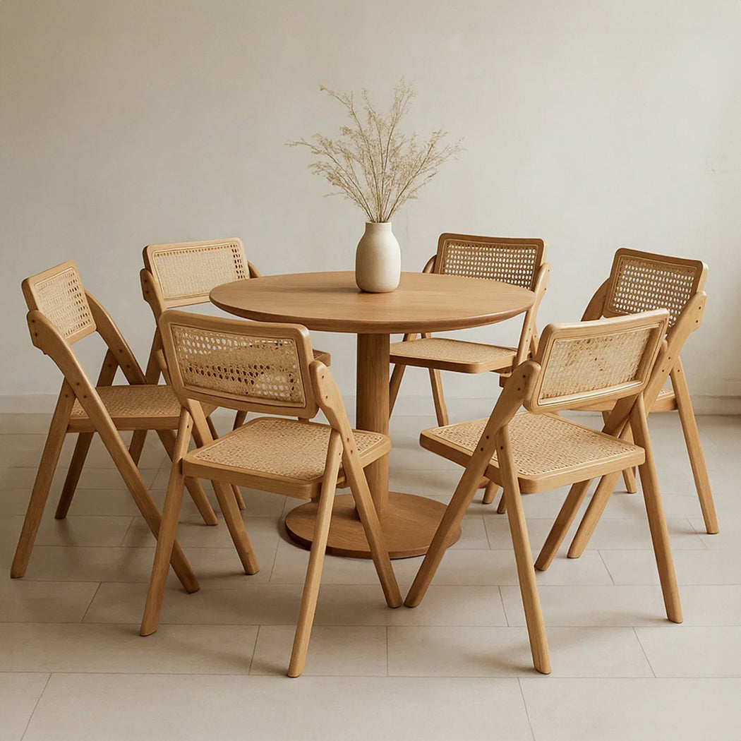 Levede 6X Dining Chairs Foldable Accent-1973193560924753927