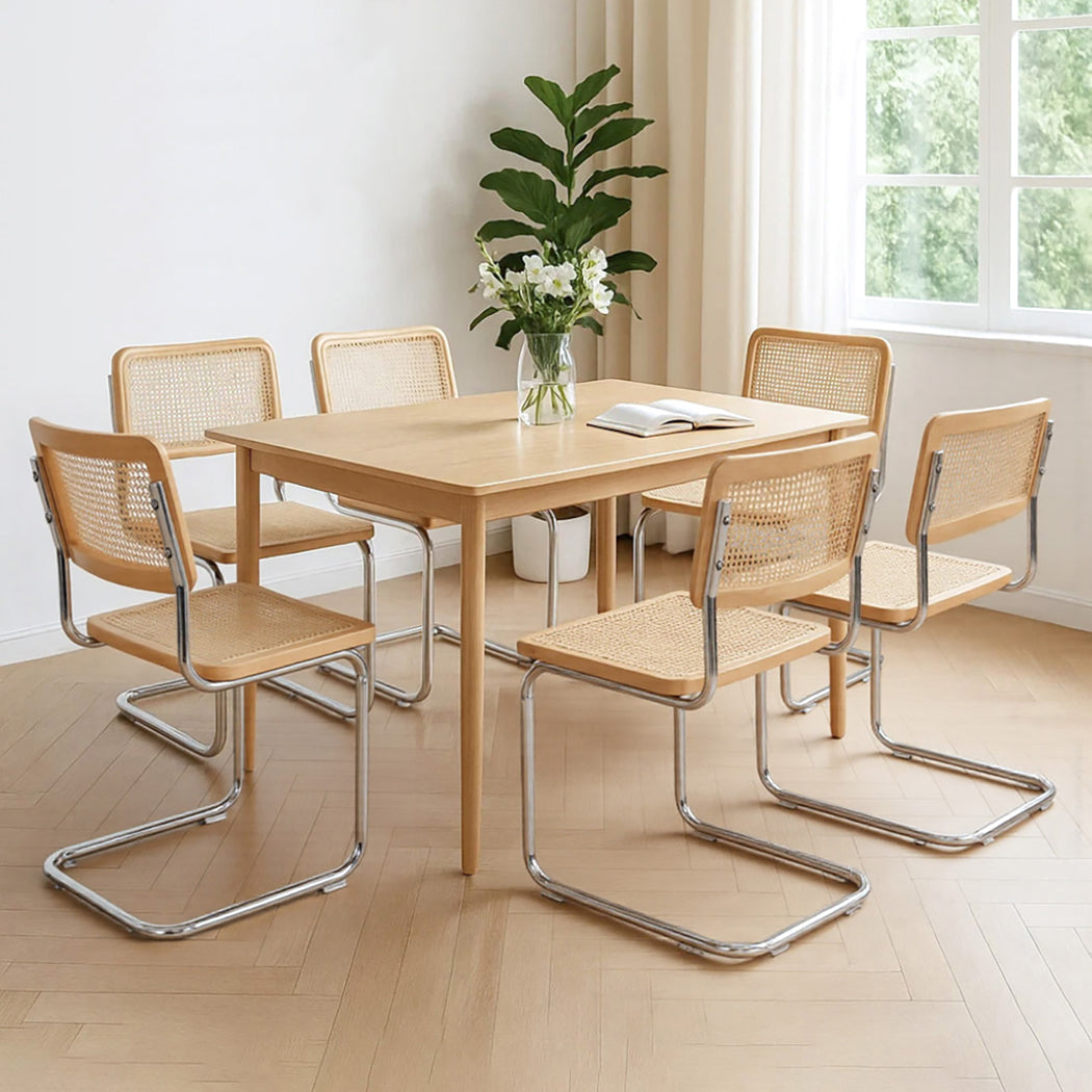 Levede 6x Rattan Chair Dining Chairs-1973193566851305479