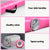 Everfit 4M Air Track Gymnastics Tumbling Exercise Cheerleading Mat Inflatable Pink