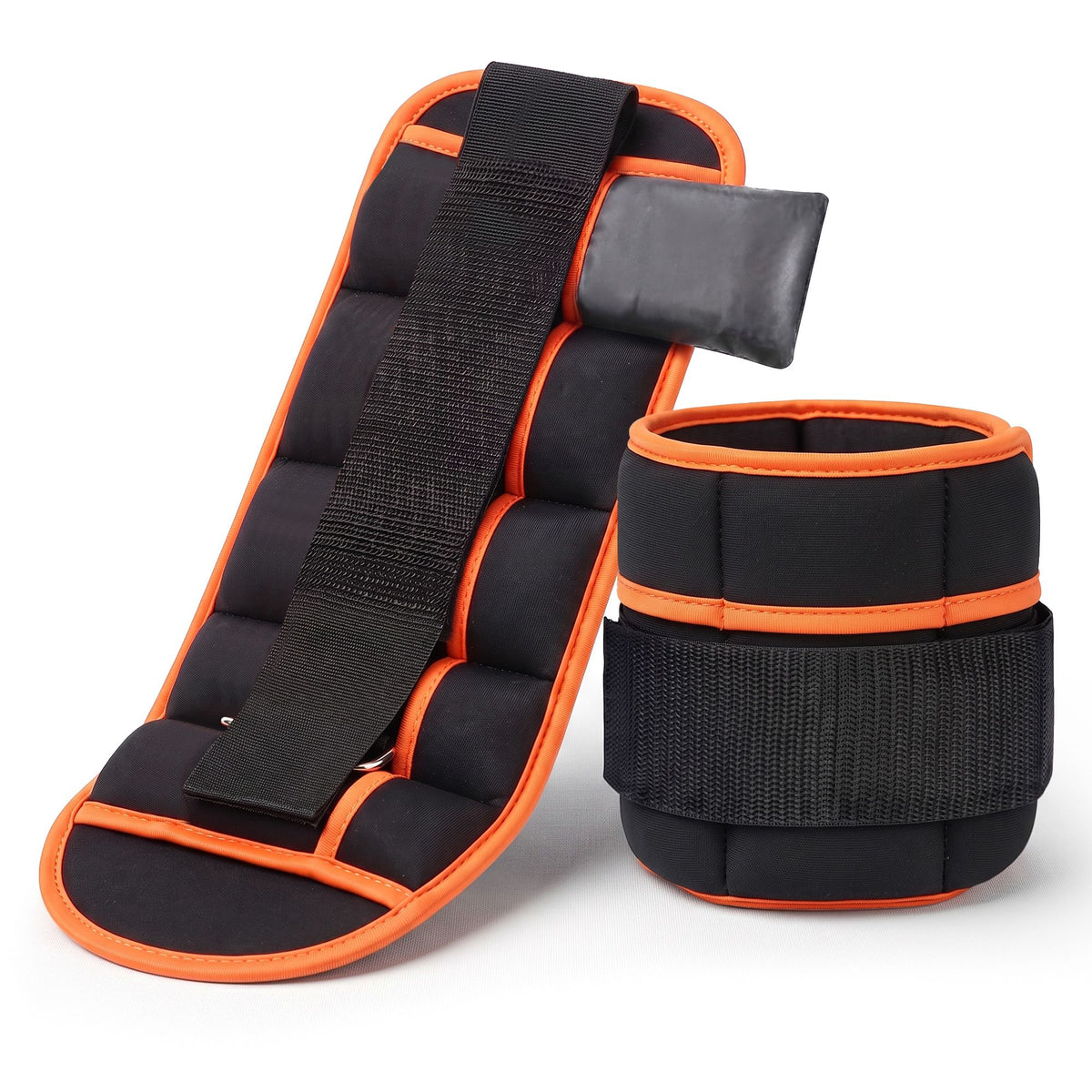 Everfit Adjustable Ankle Weights, 1 Pair (0.9-4.55Kg) Removable Sandbags for Women &amp; Men, Wrist Weights &amp; Leg Weights for Home Gym, Pilates, Walking, Strength Training