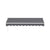 Instahut Retractable Folding Arm Awning Manual Sunshade 3M X 2M Grey