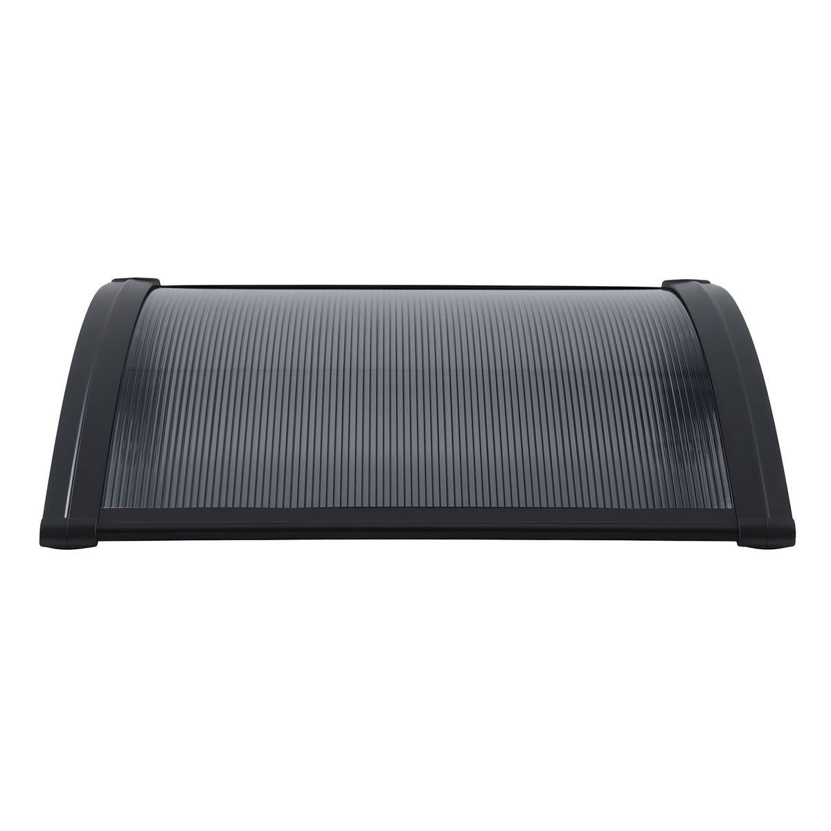 Instahut Window Awning Drainage 0.6mx0.6m Outdoor Grey