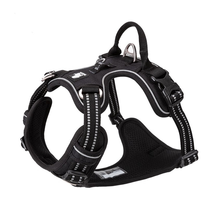 True Love No Pull Explosion Proof Dog Harness - Black, S-1831155630392610817