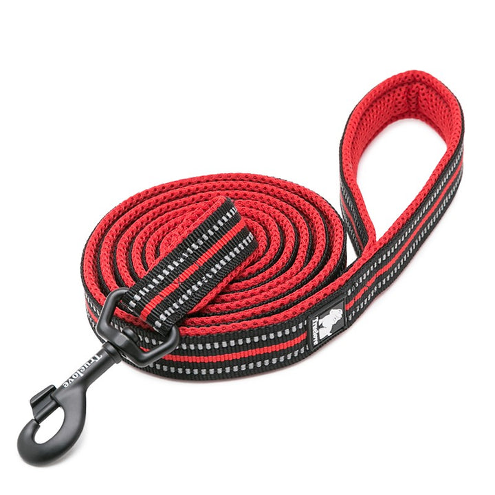 True Love Reflective Pet Leash 2m - Red, L-1962324903269109761