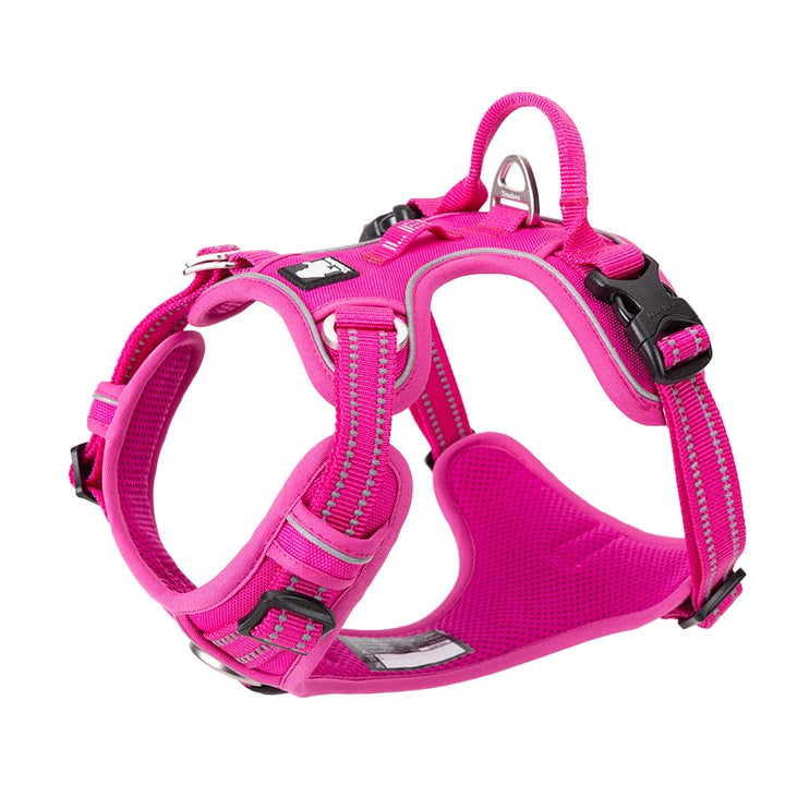 True Love No Pull Explosion Proof Dog Harness - Pink, XL-1831155630518439937