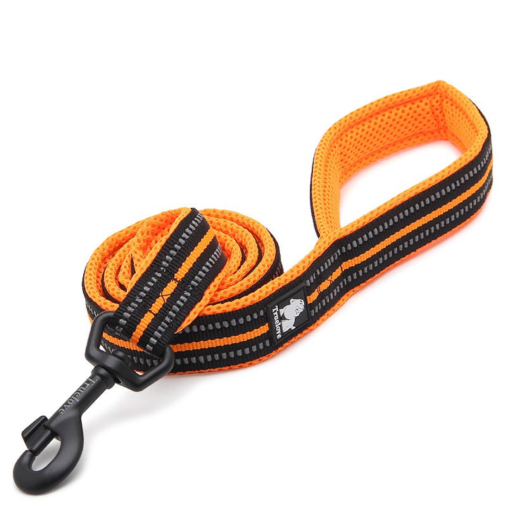 True Love Reflective Pet Leash 2m - Orange, XS-1962324896881184769