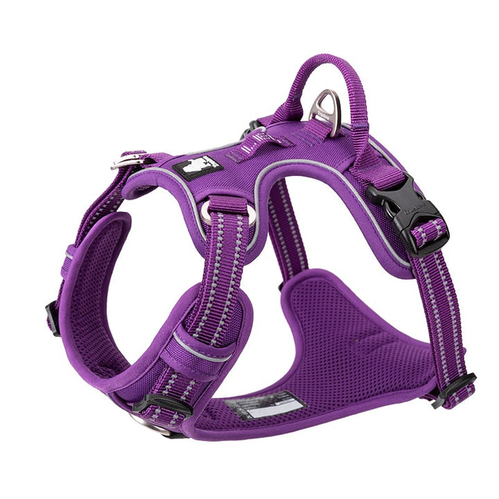 True Love No Pull Explosion Proof Dog Harness - Purple, XS-1831155633706110977