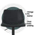 Artiss 4x Bar Stools Vintage Leather Swivel Gas Lift Black