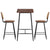 Artiss Bar Table Stools Set Dining Desk Industrial Kitchen Chairs Cafe Pub