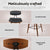Artiss Bar Table and Stools Set Dining Desk Kitchen Chairs Cafe Pub