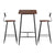 Artiss Bar Table and Stools Set Dining Desk Kitchen Chairs Cafe Pub