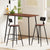 Artiss Bar Table and Stools Set Dining Desk Kitchen Chairs Cafe Pub