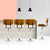 Artiss 4x Bar Stools Gas Lift Leather White