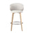 4x Artiss Bar Stools Dining Chairs Contoured Leather Wood Stool