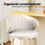 4x Artiss Bar Stools Dining Chairs Contoured Leather Wood Stool