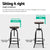 Artiss 4x Bar Stools Kitchen Dining Chairs Adjustable Wooden Vintage Stool