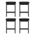 A Set of 4 Artiss Metal Bar Stools PU Seat Dining Counter Chairs