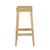 Artiss 2x Bar Stools Rubber Wood Stool Counter Chair Rattan Barstools Kitchen