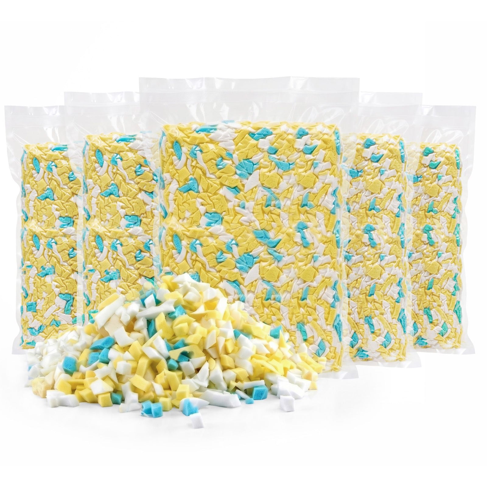 Artiss 25lbs (11KG) Bean Bag Filler Shredded Memory Foam Filling High Density Soft Pillow Stuffing for Bean Bag Chair, Couch Cushion, Dog Bed, Stuffed Animals and Arts Crafts