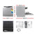 Devanti 8 Place Settings Benchtop Dishwasher Sliver