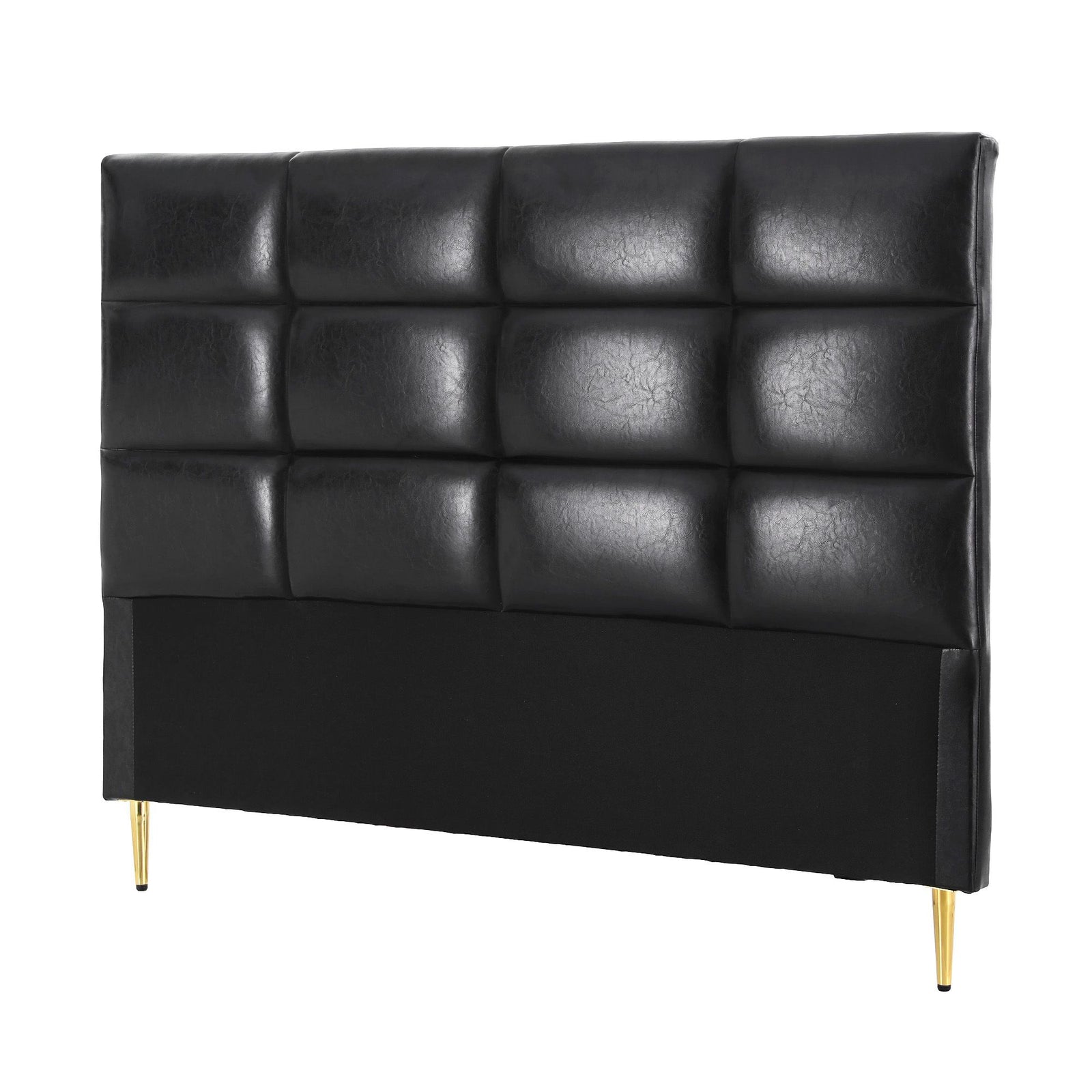 Artiss Bed Headboard Queen Bedhead PU Leather Black