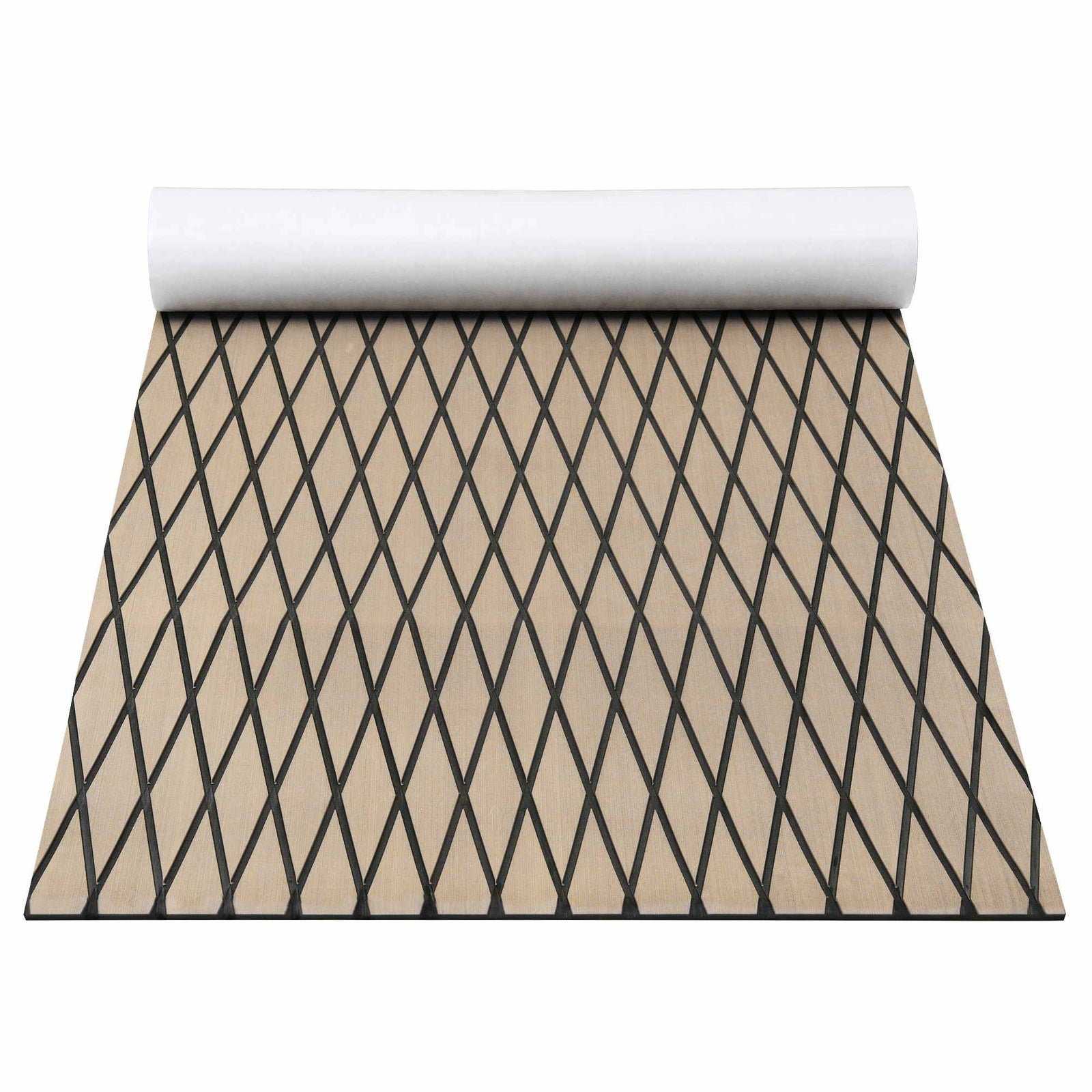 Seamanship EVA Foam Boat Flooring Decking Mat 240x90cm 6mm Diamond Taupe