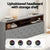 Artiss Bed Frame Double Size LED Mattress Base Platform with Storage Shelf Hidden Storage Box Grey
