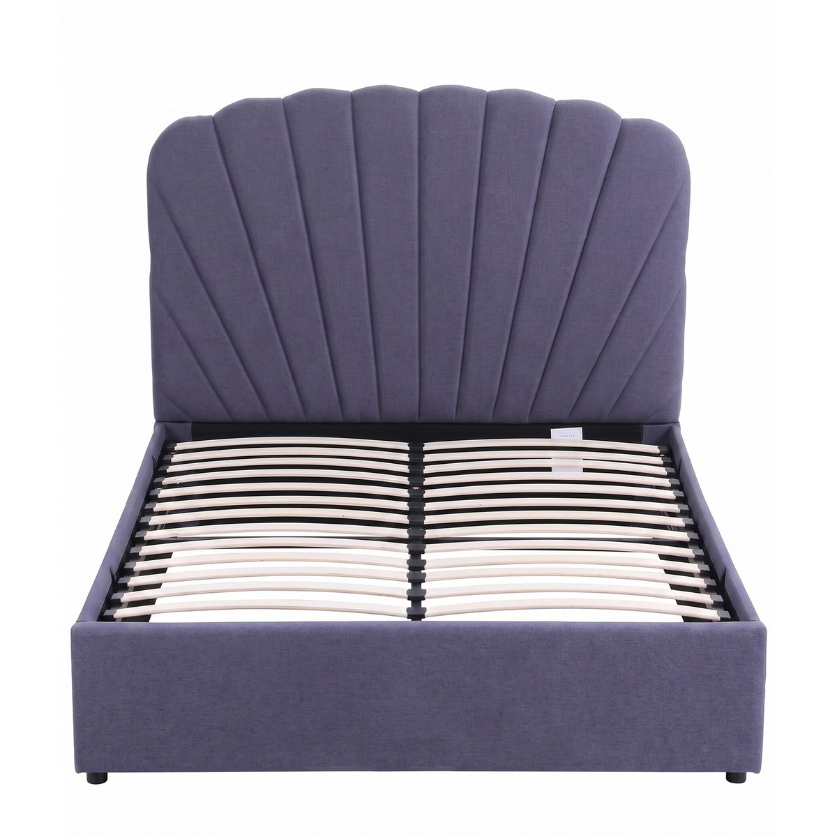Artiss Double Bed Frame with Lift Up Storage and USB Ports Grey