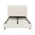 Artiss King Single Bed Frame Cloud Headboard Boucle Fabric Mattress Platform Base White