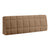 Anyhouz Headboard Cover Square Coffee Super Soft Smooth Quilted Velvet Bed Back Dust Protector Cover 170x70cm