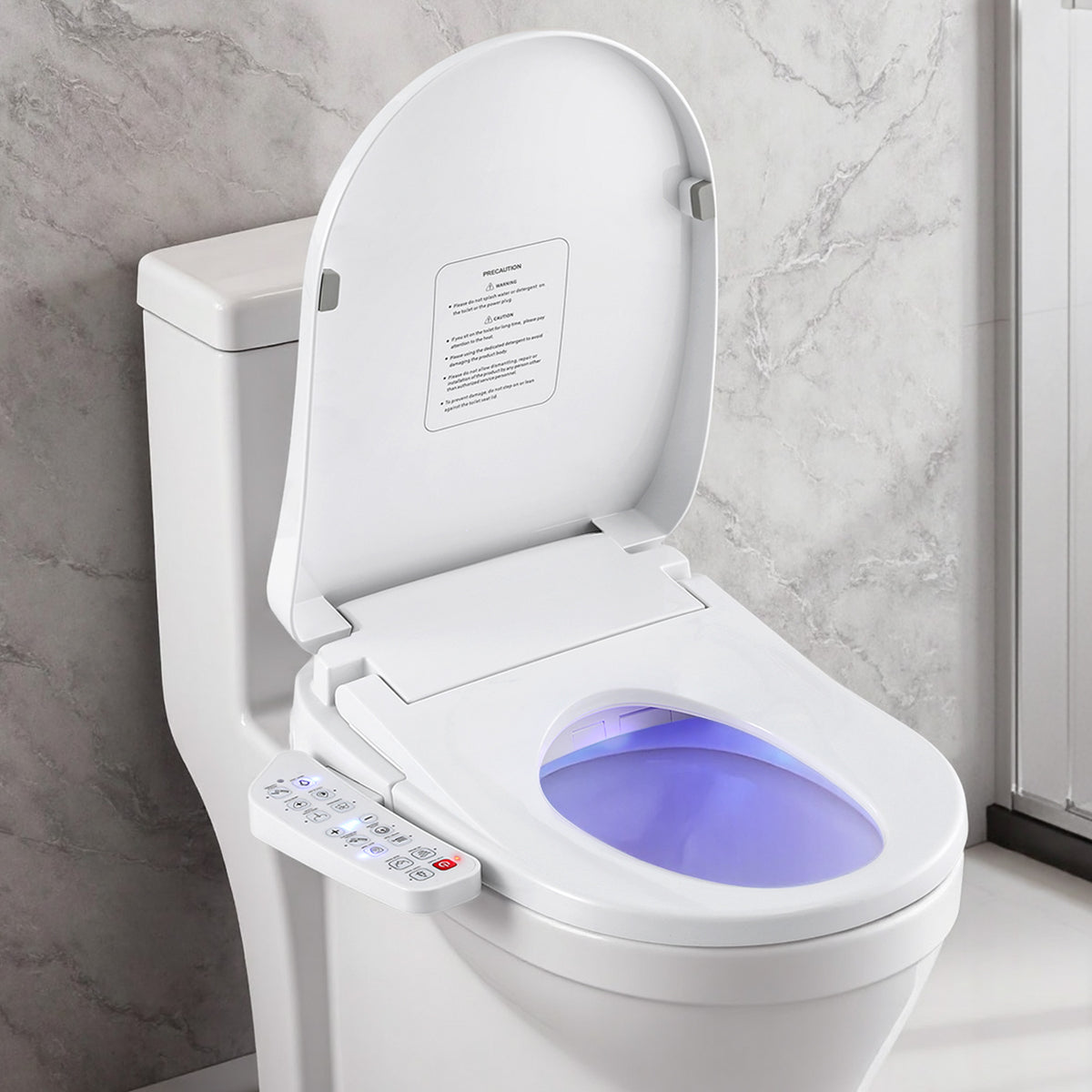 Cefito Electric Bidet Toilet Seat Cover Heated Warm Water Dryer LED Night Light