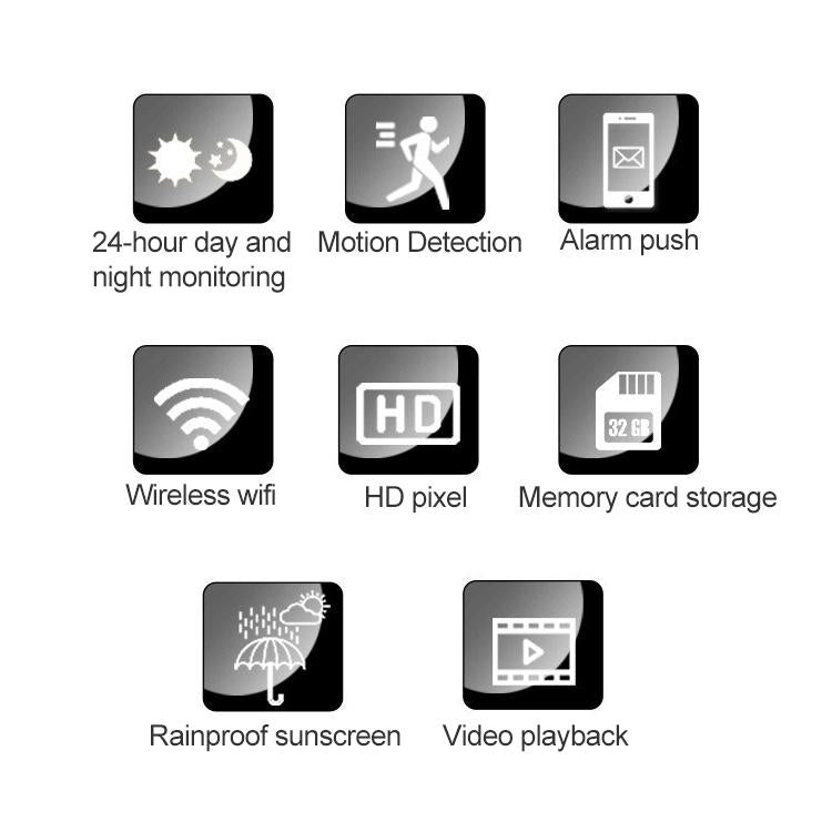 Smart Wifi Security Camera - Hd Waterproof Ip66 For Indoor / Outdoor Surveillance-1915197291661234185