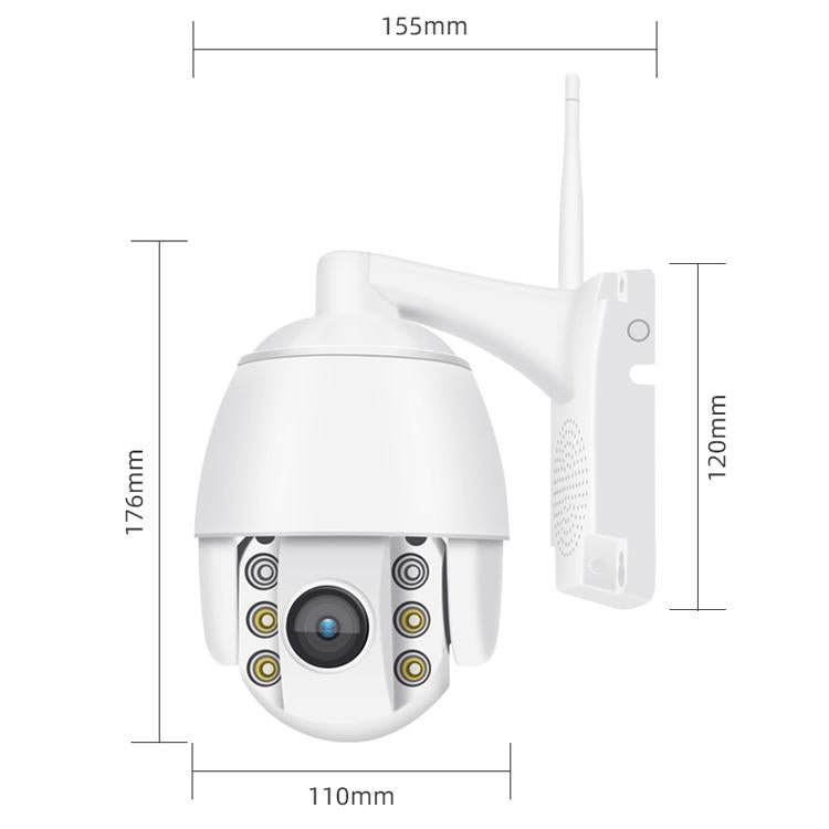 360 Degree Panoramic Hd Wifi Camera With Motion Detection & Two-Way Voice-1964932156534951937