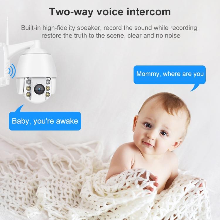 360 Degree Panoramic Hd Wifi Camera With Motion Detection & Two-Way Voice-1964932156534951942