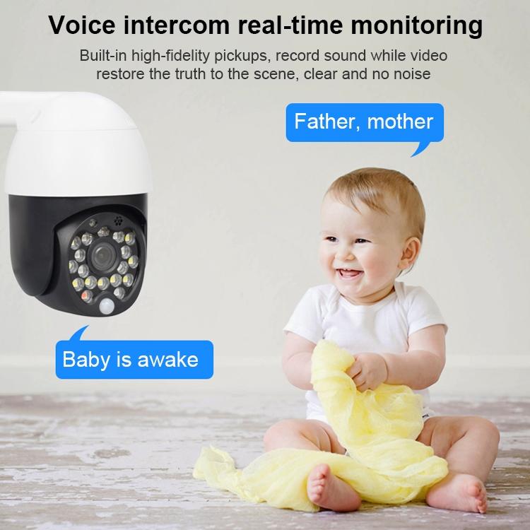 1080P Wifi High-Definition Surveillance Camera Outdoor Dome Camera Support Night Vision & Two-Way Voice & Motion Detection-1915196618836152327