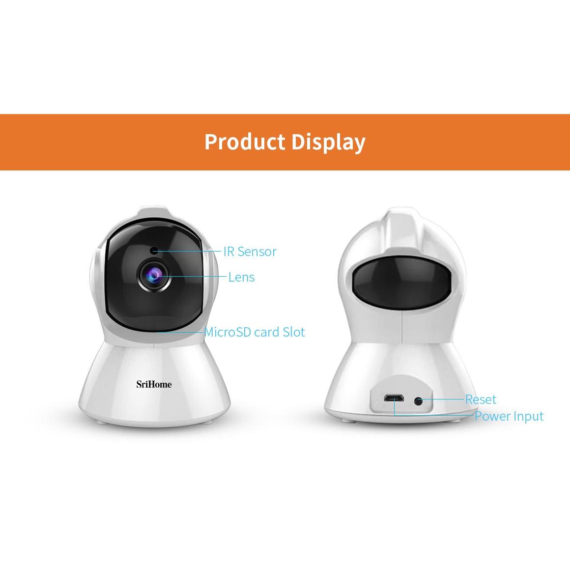 1080P Hd Ai Auto-Tracking Ip Camera With 2.0Mp Two-Way Audio Motion Detection Night Vision And Tf Card Support-1915196618991341574