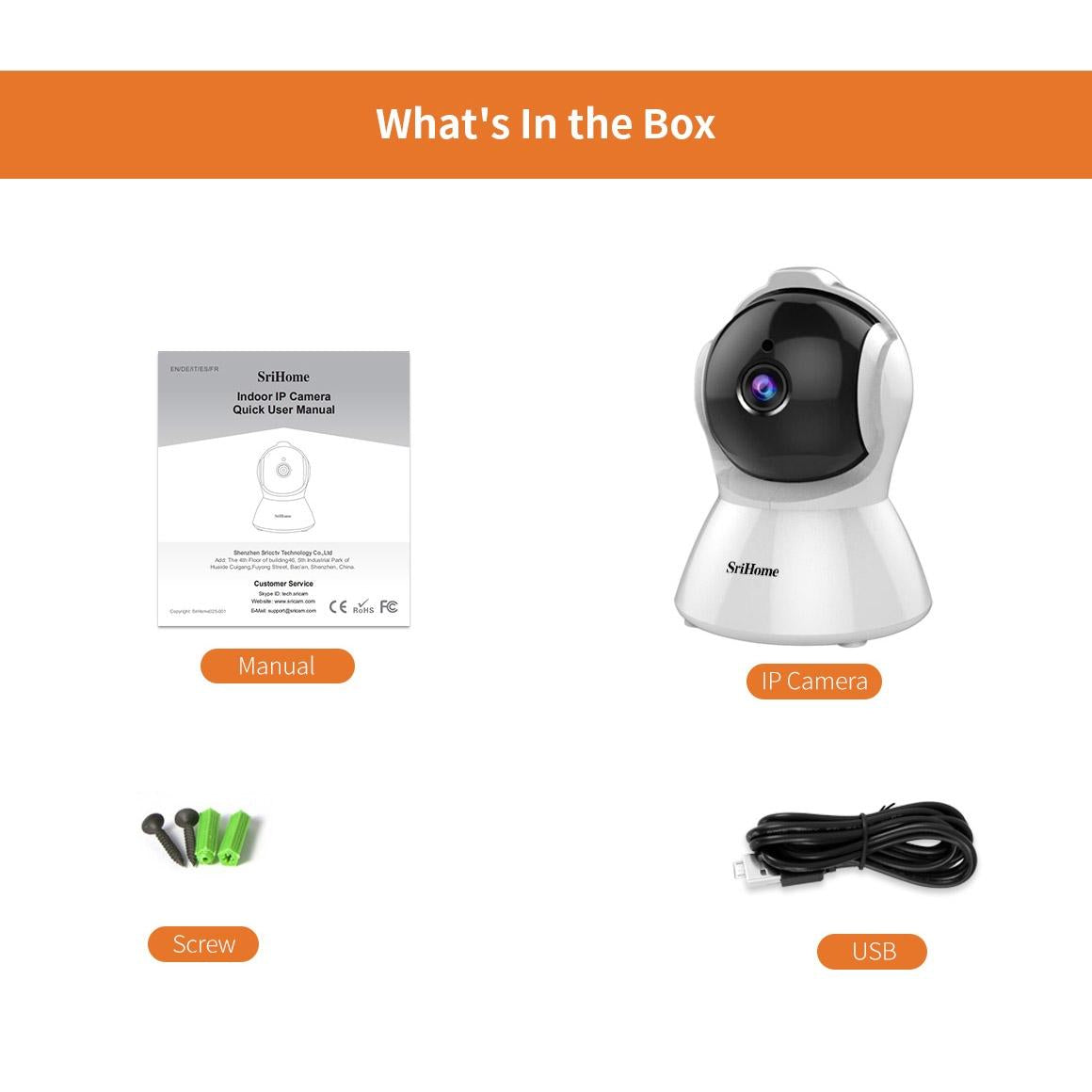 1080P Hd Ai Auto-Tracking Ip Camera With 2.0Mp Two-Way Audio Motion Detection Night Vision And Tf Card Support-1915196618991341575