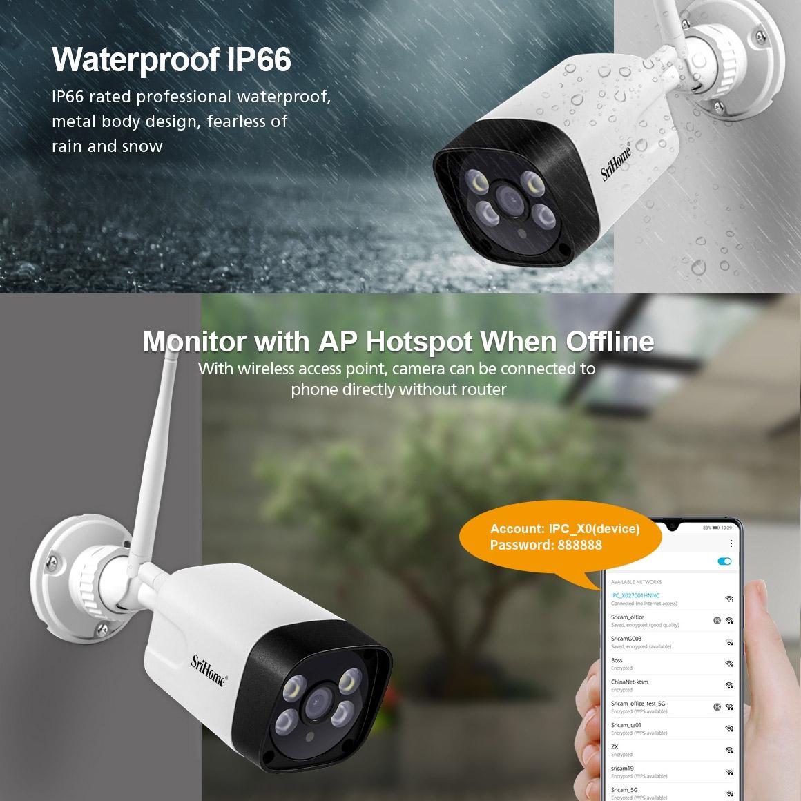 1296P Hd Ip Camera With 3.0Mp Two-Way Audio Motion & Humanoid Detection Full-Colour Night Vision Tf Card Support-1964932157596110849