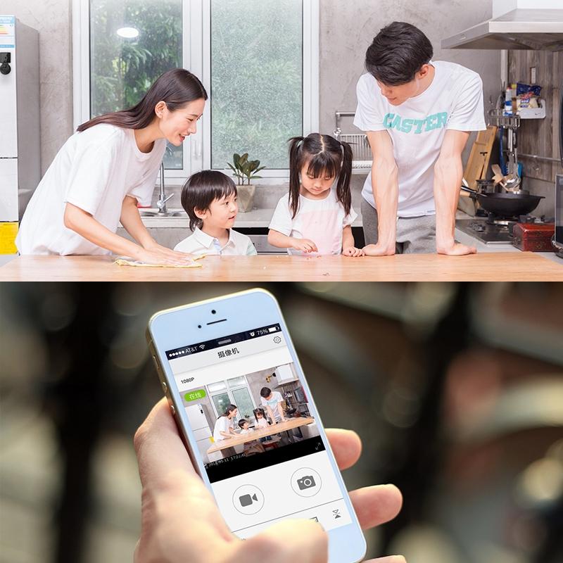 Wireless Wifi Surveillance Camera - 720P Hd 140 Degree Wide Angle-1964932244753747977