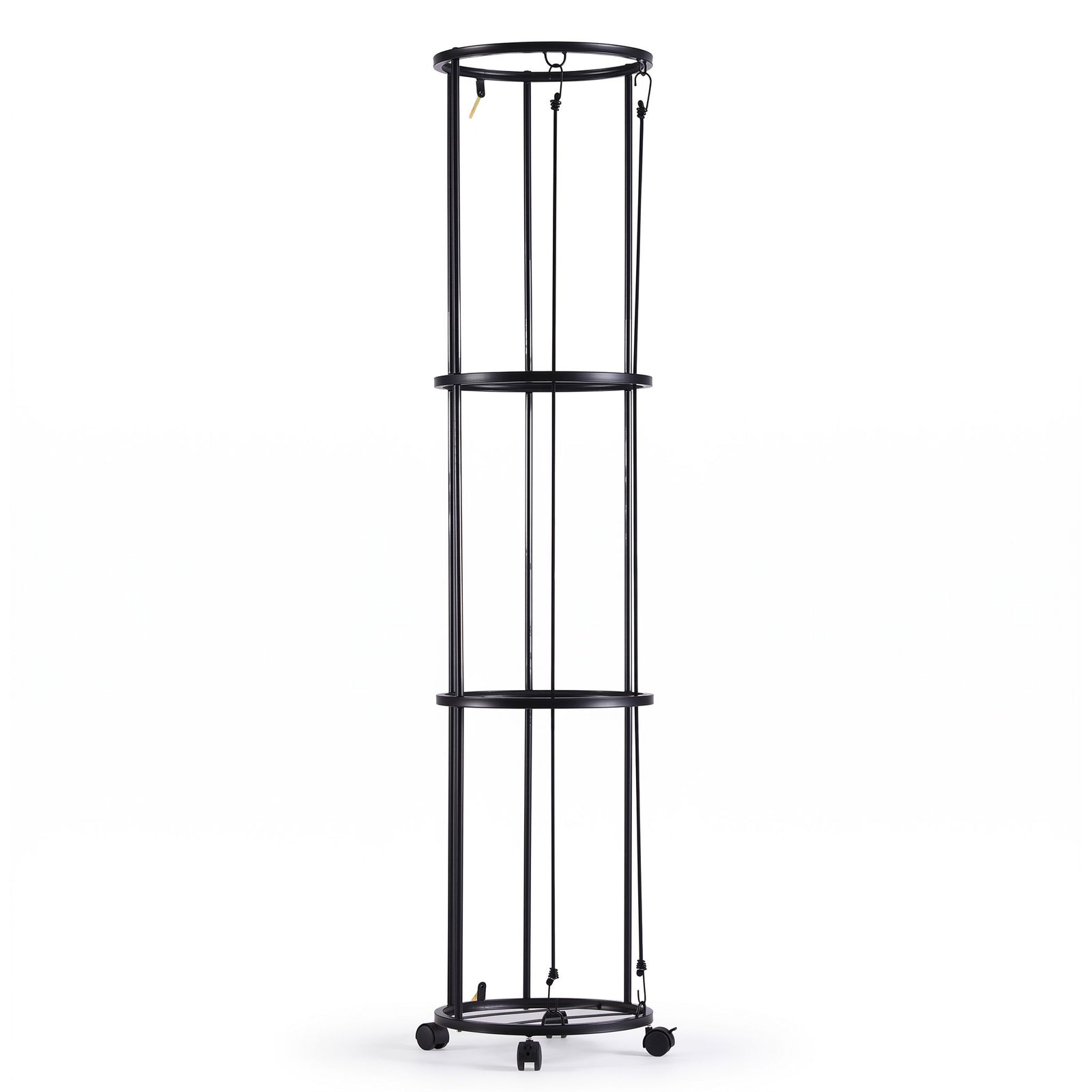 Everfit Vertical Ball Storage Rack with Wheels Sports Equipment Organiser