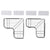 Cefito 2 Packs Bathroom Shelf Corner Storage Rack